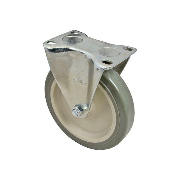 Allpoints Allpoints 1201115 Caster, Plate, 5", Rgd, Gry 1201115 - main